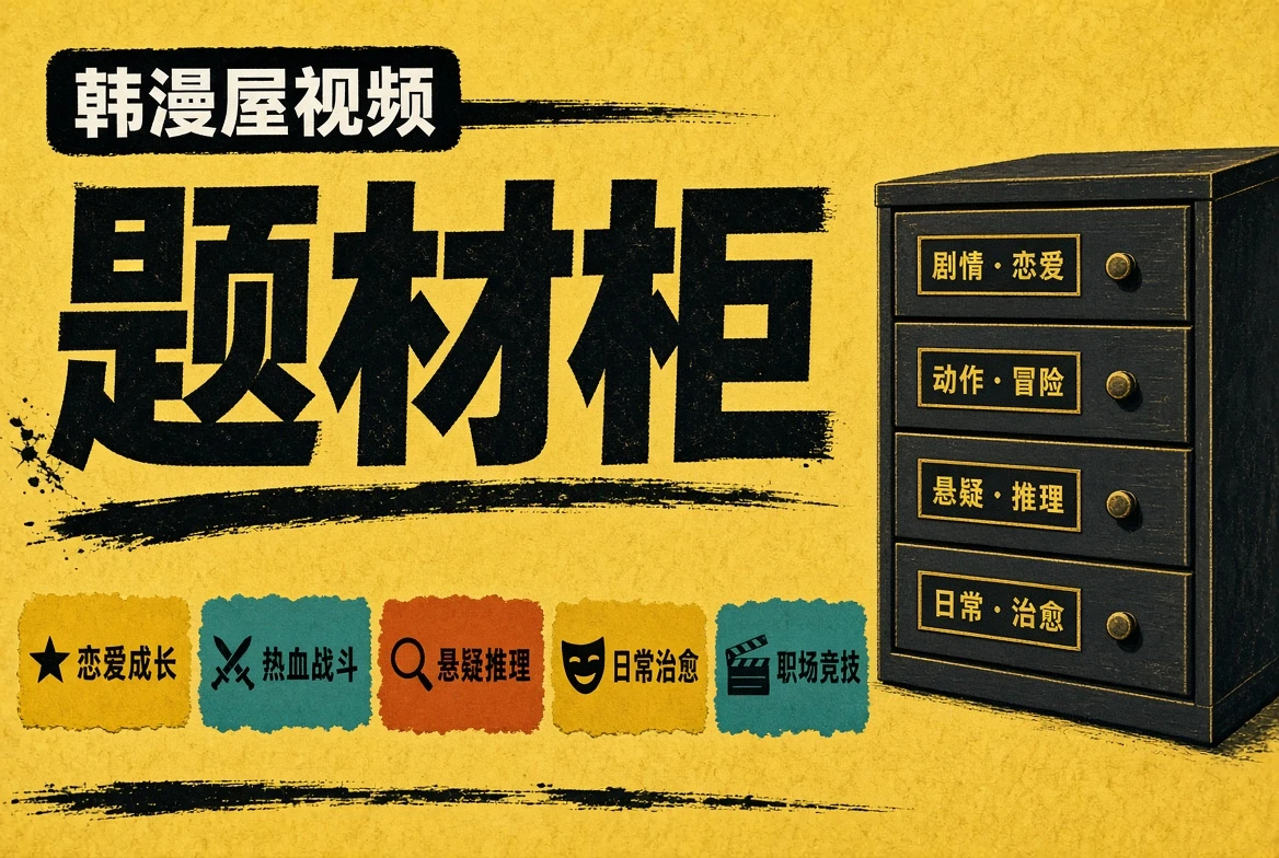 题材柜栏目视觉